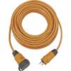 Extension cable H07BQ-F3G1,5 5m orange